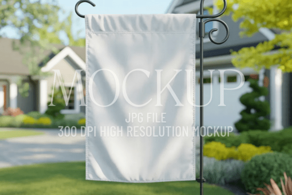 Download Garden Flag Sublimation Mockup - Garden flag Collection